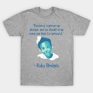 Ruby Bridges Portrait and Quote T-Shirt